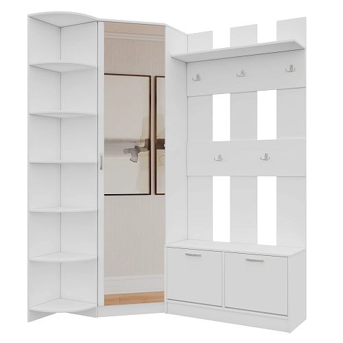 Прихожая Ольга-16 Белый - фото 3