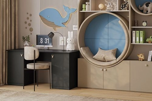 Письменный стол Банни-4 Черный Агат - фото 1