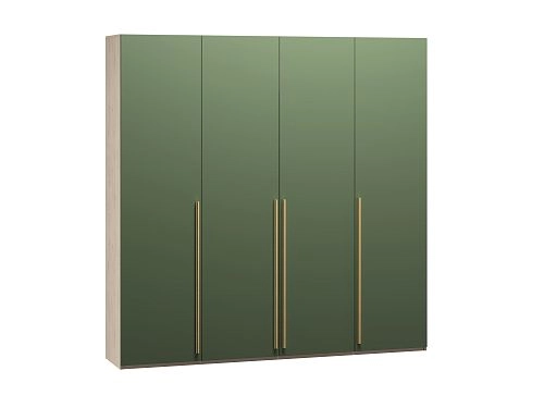 Шкаф распашной Микос МДФ-4 Шарли green - фото 2