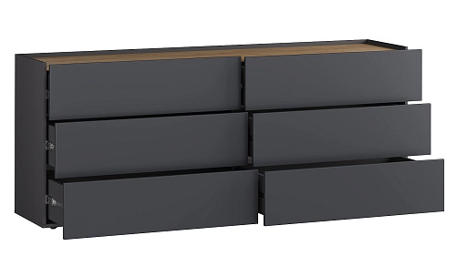 Комод Сия-6 Графит - фото 3