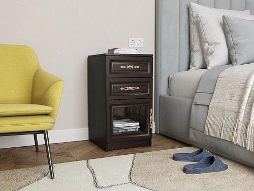 Тумба прикроватная Карлос-008 Венге - фото 1