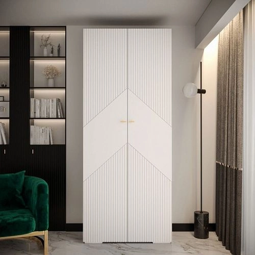 Шкаф распашной Руф-2 Белый - фото 1