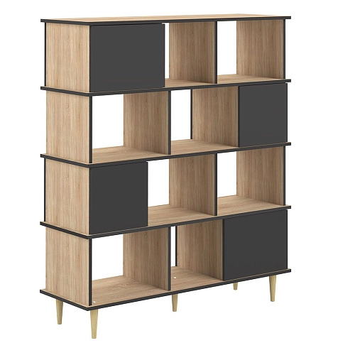 Стеллаж Ниш-2 Черный - фото 2