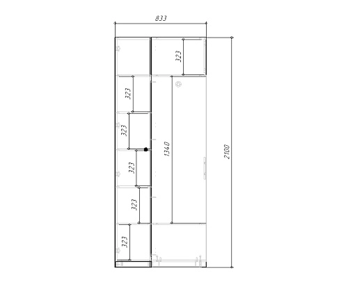 Стенка детская Банни-4 Белый - фото 6