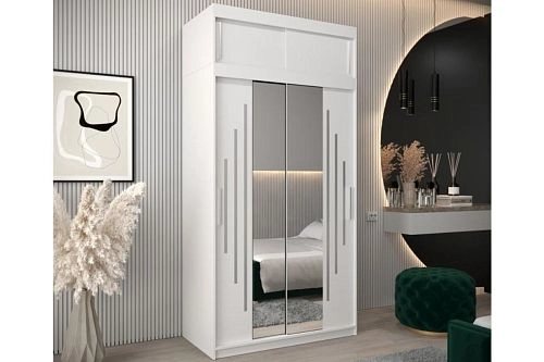 Шкаф-купе Валмиера-4А NEW Белый - фото 1