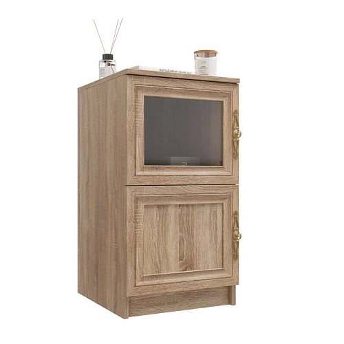 Тумба прикроватная Карлос-005 Дуб Сонома - фото 2