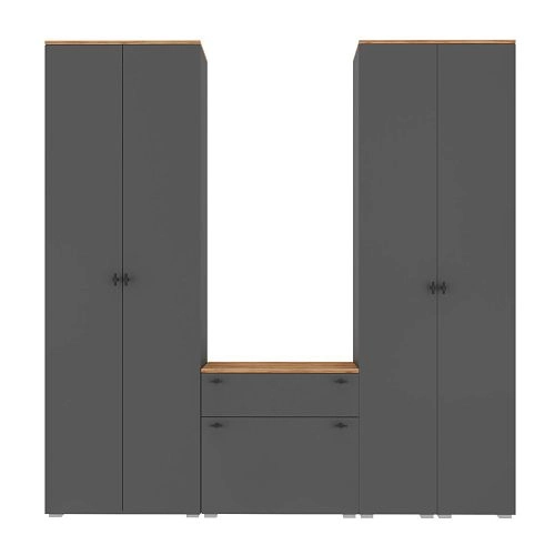 Прихожая Квели 10 Графит - фото 3