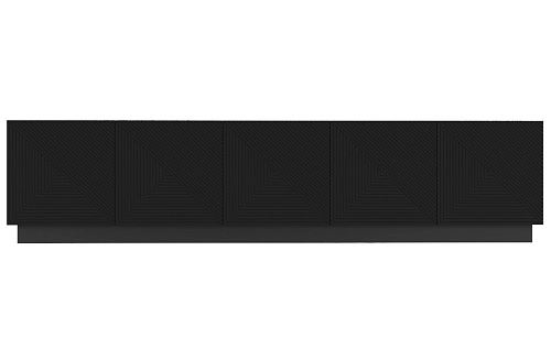 ТВ тумба Алиса 2 Черный - фото 3