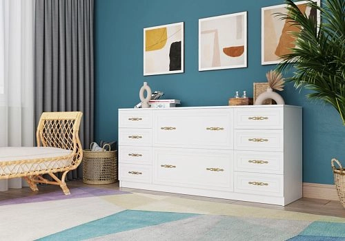 Комод Карлос-043 Белый - фото 4