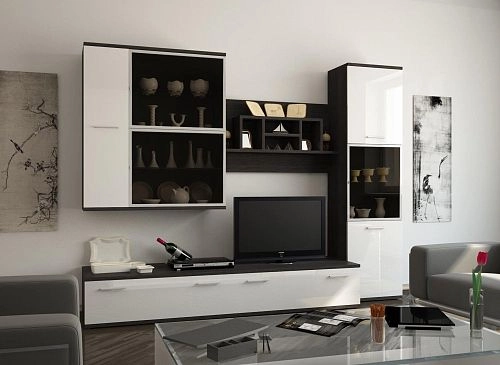 Стенка Оникс-5 МДФ - фото 1