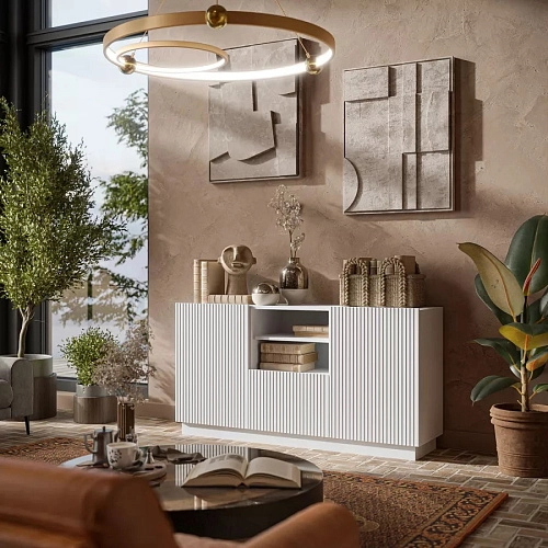 Комод Терни-4 Белый - фото 1