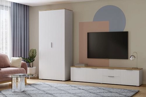 Гостиная Салерно-2 Белый - фото 1