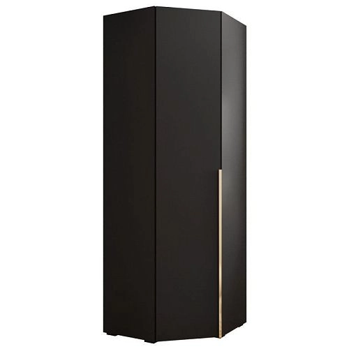 Шкаф угловой Мори-2 Черный - фото 3