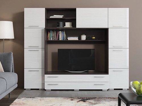 Стенка Глянец Люкс-10 МДФ - фото 1