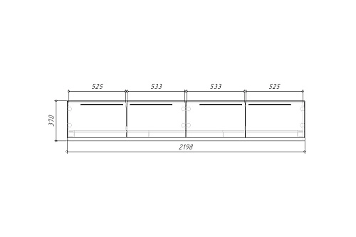 ТВ тумба Лорена Пакс-1 Черный - фото 5