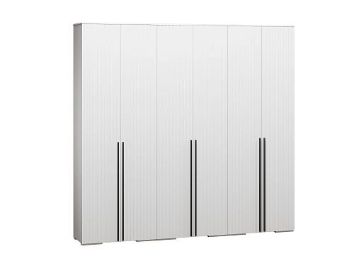 Шкаф распашной Лоренсе-6 Белый - фото 3