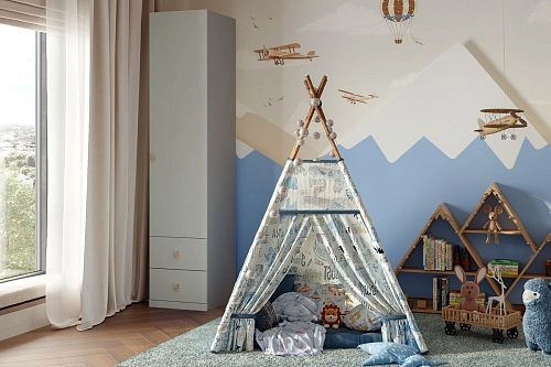 Пенал Банни-1.2 Светло-Серый - фото 1