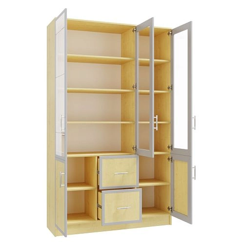 Книжный шкаф Альма-16 Клён - фото 4