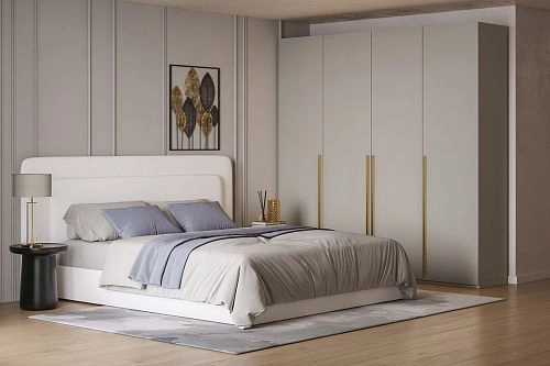 Шкаф распашной Лорена Хит-4 Кашемир - фото 1