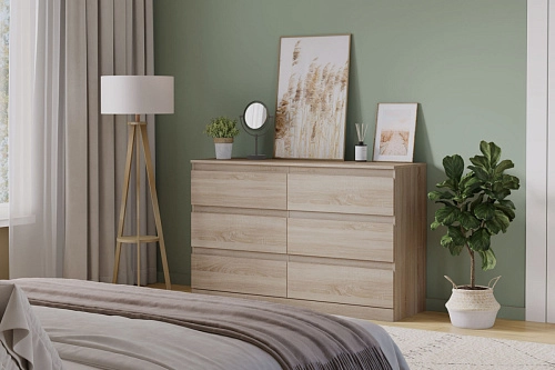 Комод Стефани Мальм-15 Дуб Сонома - фото 1
