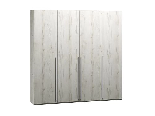 Шкаф распашной Лорена Бест-4 Дуб Крафт Белый - фото 2