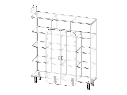 Стеллаж Модерн+ - фото 3