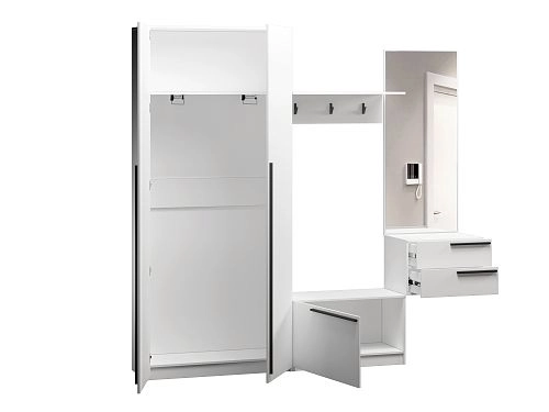 Прихожая Лорена Пакс-5 Белый - фото 3