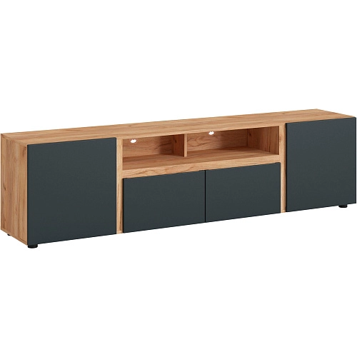 ТВ тумба Моронго-1 Черный - фото 2