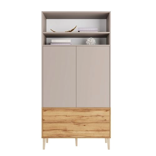 Шкаф распашной Скарлет-13 Дуб Золотистый - фото 4