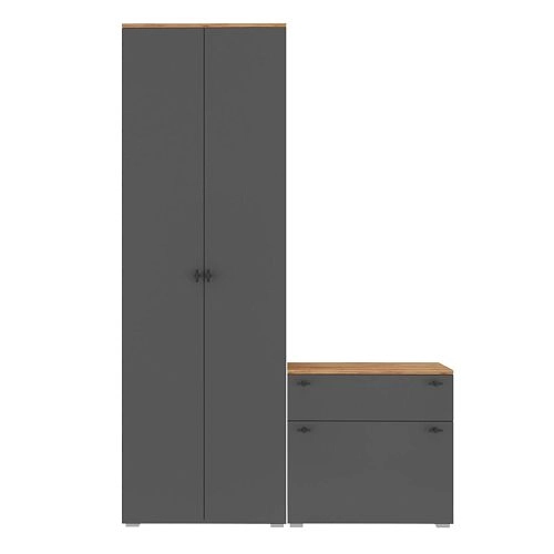 Прихожая Квели 4 Графит - фото 4