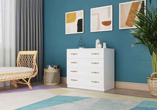 Комод Карлос-030 Белый - фото 4