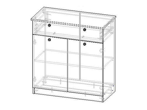 Комод Монреаль-1.2 - фото 3