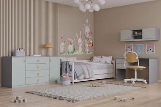 детская Банни-9 Светло-Серый