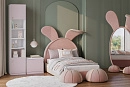 Стенка детская Банни-1 Розовый Лайт
