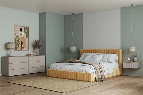 Спальня Салерно-2 Кашемир - фото 1