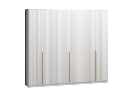 Шкаф распашной Монро-6 Белый - фото 3