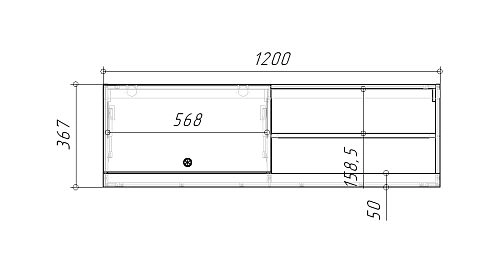 Антресоль Стрекоза Mini-3 Белый - фото 3