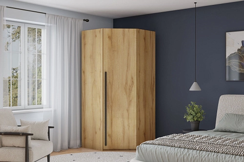 Шкаф угловой Лорена Пакс Дуб Золотистый - фото 1