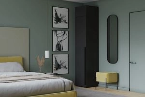 Лорена Пакс-1 с антресолью Графит