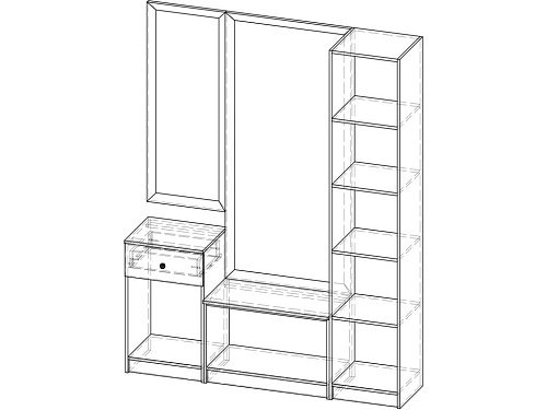 Прихожая Грация-1 - фото 2
