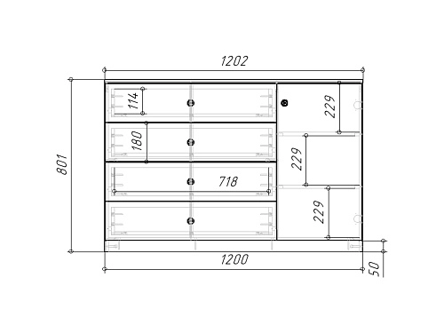 Стенка детская Банни-7 Светло-Серый - фото 7
