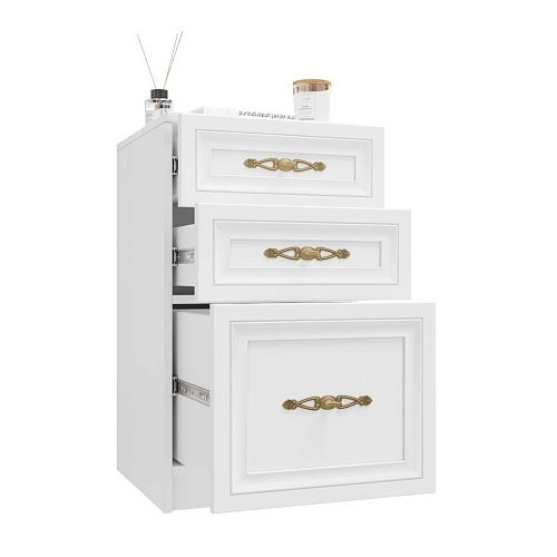Тумба прикроватная Карлос-012 Белый - фото 4