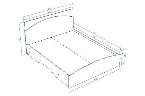 Кровать Артена - фото 2