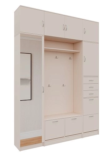 Прихожая Ольга-8 с антресолями Кашемир - фото 4