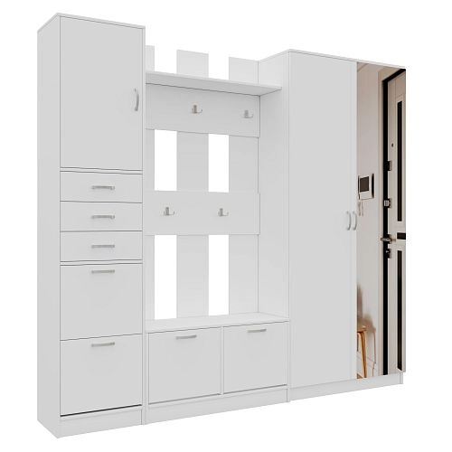 Прихожая Ольга-9 Белый - фото 3