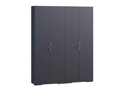 Шкаф распашной Ливан-4 Деним супер софт - фото 3