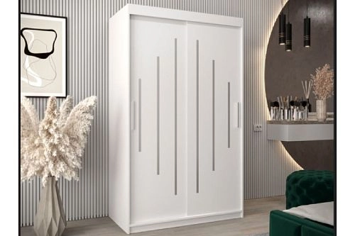 Шкаф-купе Валмиера-2 NEW Белый - фото 1