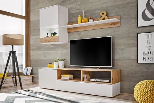 Стенка Ното 5 Белый - фото 1