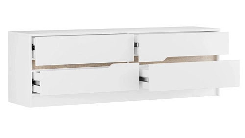ТВ тумба Бонди-2 Белый - фото 4