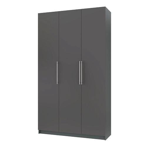 Шкаф распашной Калифорния-3 Графит - фото 4
